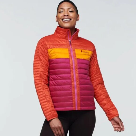 Cotopaxi NWT Women's Capa Insulated Jacket in Canyon/Raspberry, size S - Picture 2 of 15
